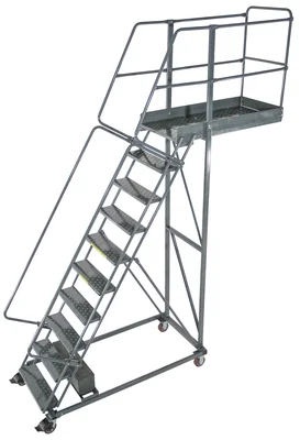 Ballymore 10-Step Cantilever Ladder, 32" base, 28" overhang