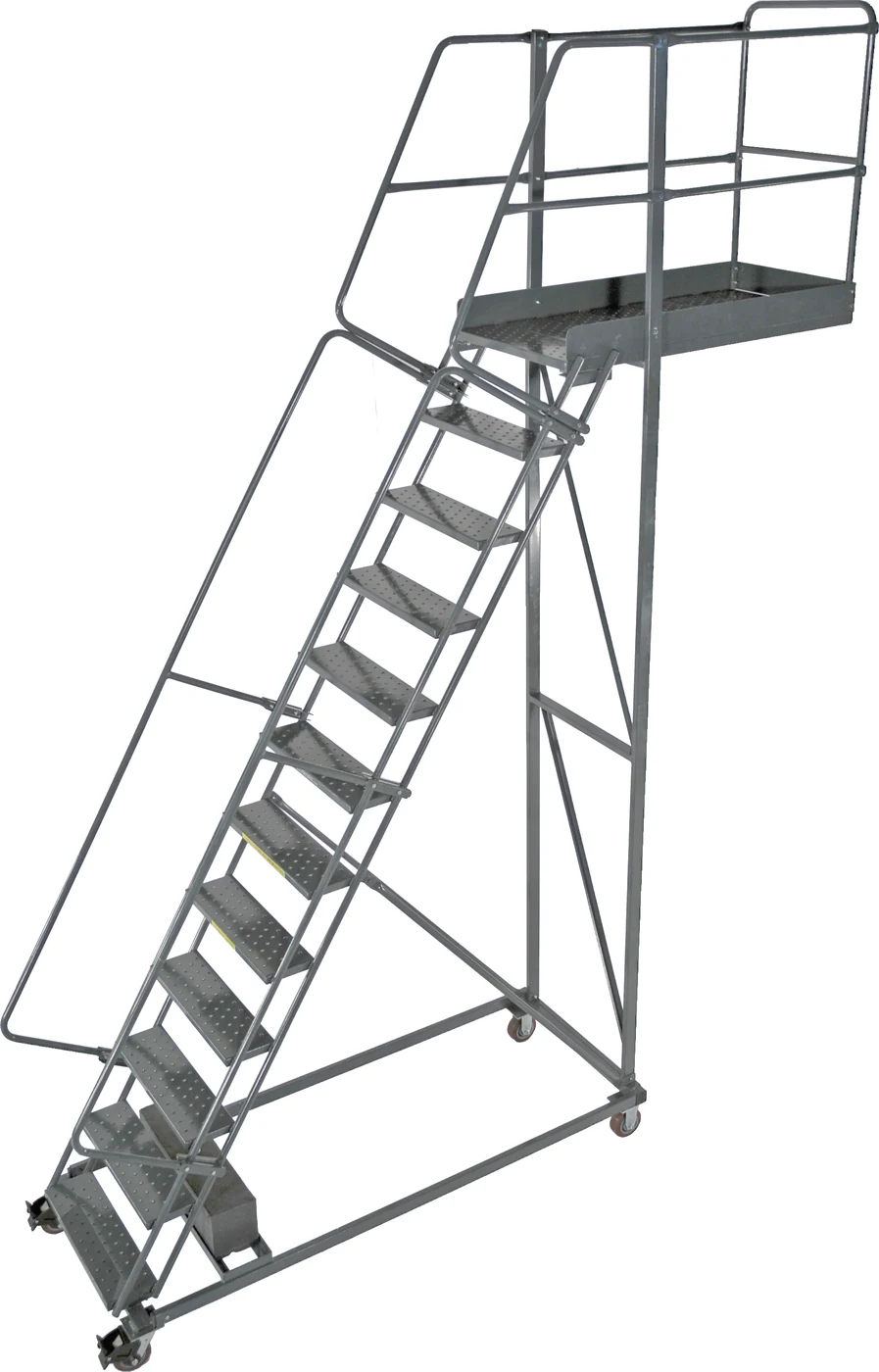 Ballymore 15-Step Cantilever Ladder, 40" base, 42" overhang