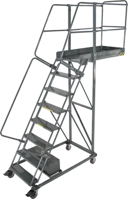 Ballymore 8-Step Cantilever Ladder, 32" base, 28" overhang