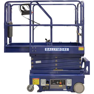 Ballymore DMSL-12 platform lift shown from an alternate angle
