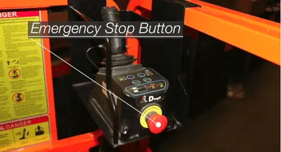 Ballymore DMSL-26 platform lift shown from an alternate angle