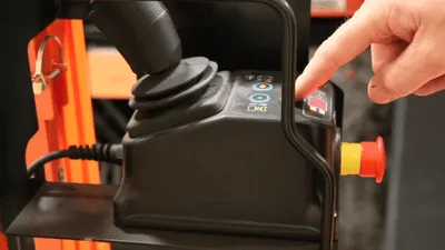 Ballymore DSL-40 platform lift shown from an alternate angle