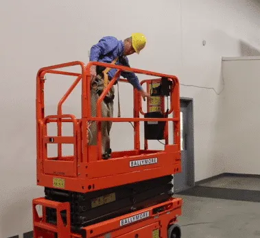 Ballymore DSL-45 platform lift shown from an alternate angle