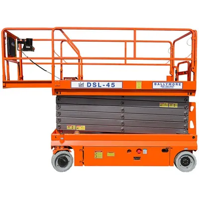 Ballymore DSL-45 platform lift shown from an alternate angle