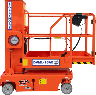 Ballymore DVML-16AE Ballymore Fully Electric Drivable Vertical Mast Lift, 15'5" Platform Height, 500 lb. Capacity — view 3
