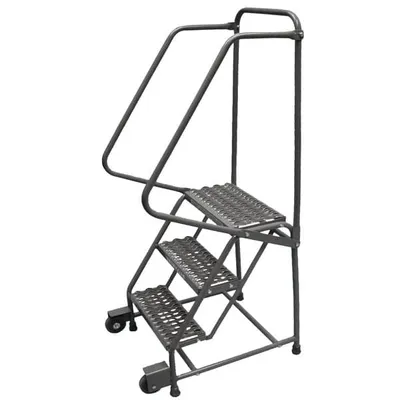 Ballymore H318TR rolling ladder shown from an alternate angle