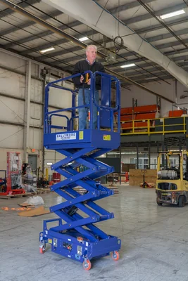 Ballymore Scissor Lift, 16 ft platform height, 500 lb capacity — view 3