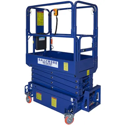 Ballymore MSL-12 platform lift shown from an alternate angle