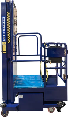 Ballymore PS-12S Ballymore Personnel Lift: Push-Around, Battery, 650 lb Load Capacity, 7 ft 10 in Closed Height — view 3