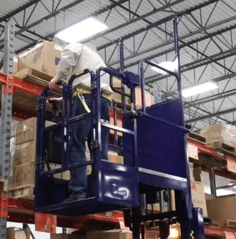 Ballymore PS-15D maintenance lift shown from an alternate angle
