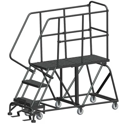 Ballymore SEP3-2448 3-Step Heavy-Duty Steel Mobile Work Platform