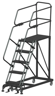 Ballymore 5-Step Single Entry Work Platform, 36" deep platform, 33" base