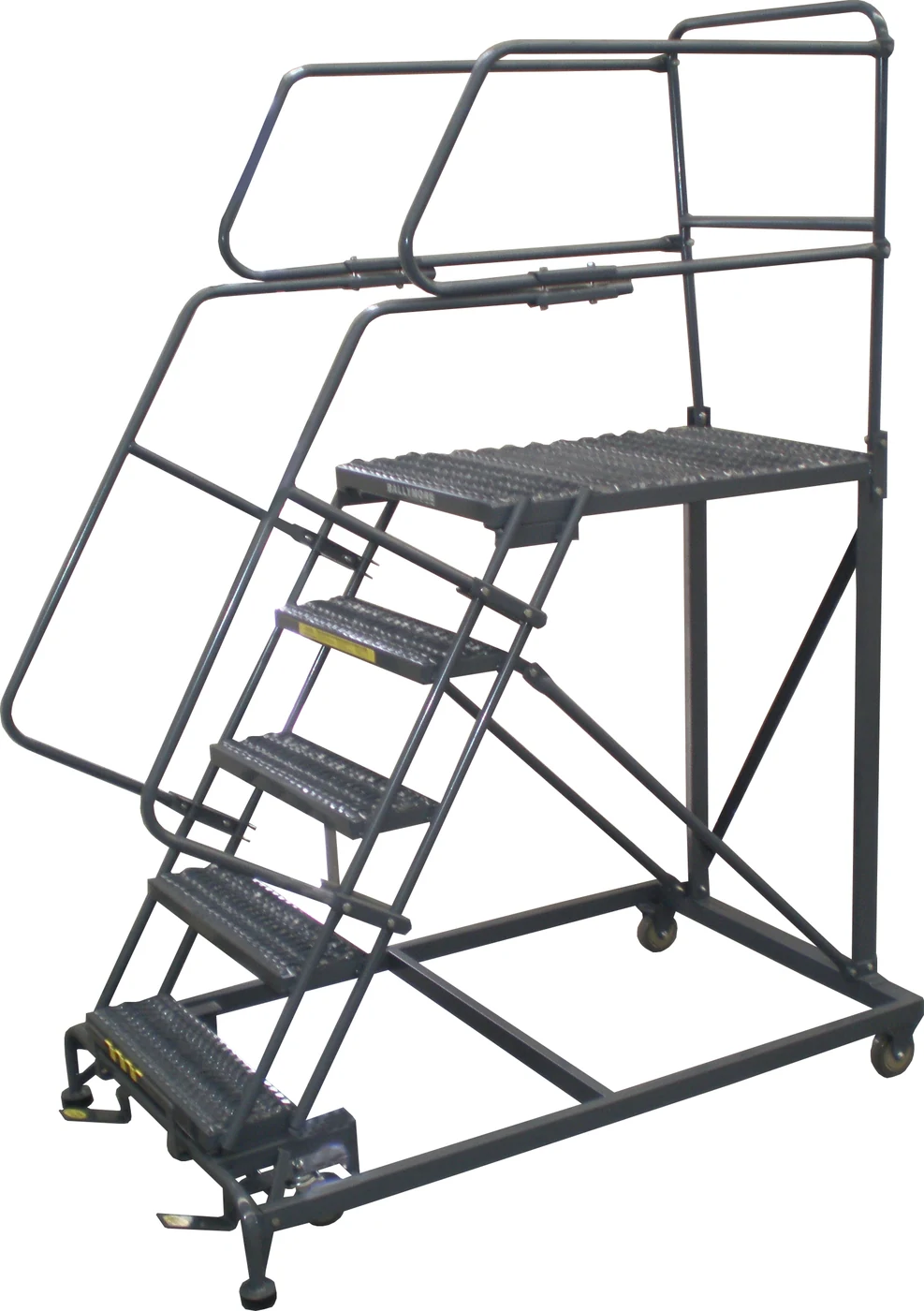 Ballymore 5-Step Single Entry Work Platform, 36" deep platform, 38" base