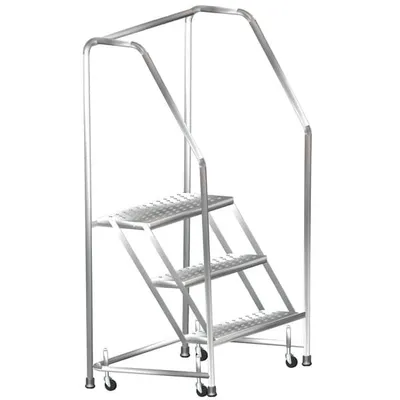 Ballymore SS320 3-Step Stainless Steel Rolling Step Stool