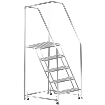 Ballymore SS630 6-Step Stainless Steel Rolling Ladder