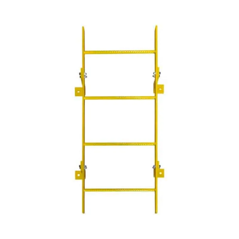 Ballymore WLFS0108-Y 8-Rung Yellow Steel Fixed Safety Ladder