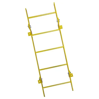 Ballymore WLFS0111-Y 11-Rung Yellow Steel Fixed Safety Ladder (1)