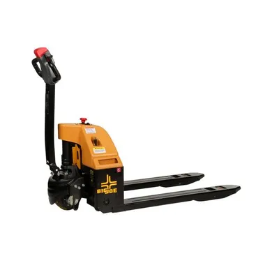 Big Joe E30 pallet jack shown from an alternate angle