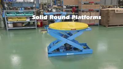 Solid Round Platform Ez Loader