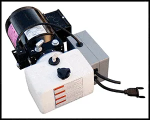 Bishamon L2K-3648 lift table shown from an alternate angle