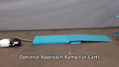 Approach Ramp For Low Profile Lift Tables