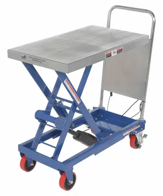 Vestil CART-500-LA Steel Linear Actuated Elevating Cart