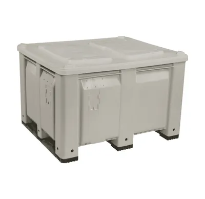 MACX Solid Bulk Container Grey Lid