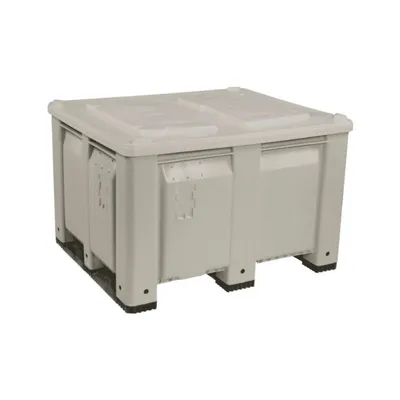 Dolav 500200GY Macx Solid Bulk Container Grey Lid
