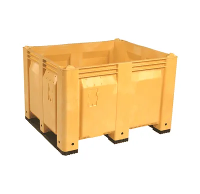 MACX Solid Bulk Container Yellow Short Side