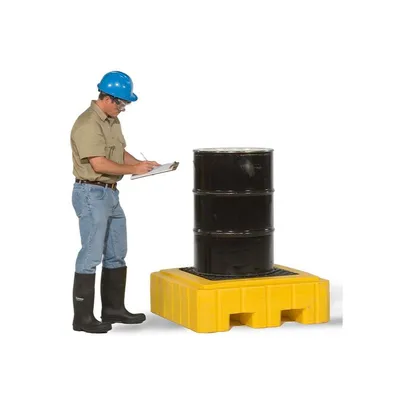 Vestil DR-1-UT Polyethylene Ultra Spill Pallet