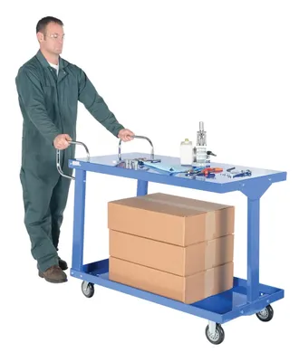 Vestil EASY-A-2448 Steel Easy Access Stock Truck 5