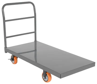 ECSPT-2448-C7C flatbed cart shown from an alternate angle