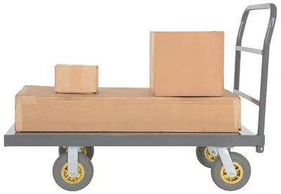 Vestil ECSPT-2448-C9D Steel Smooth Deck Platform Truck 6