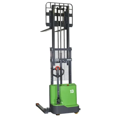 Lithium Straddle Stacker EB13C-118LI, 2,800 lbs. Capacity