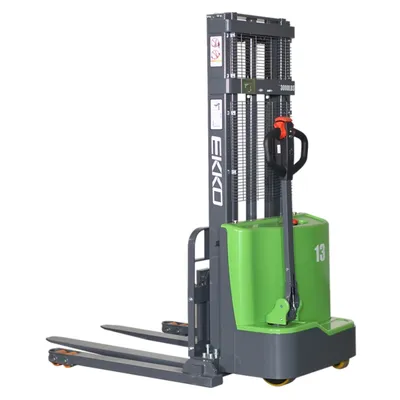 Lithium Straddle Stacker EB13C-145LI, 2,800 lbs. Capacity