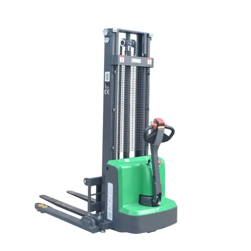 EKKO EB13E-LI Fully Powered Straddle Stacker