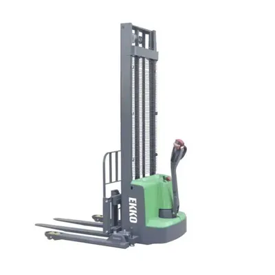 EKKO EB13ES-145Li Fully Powered Straddle Stacker