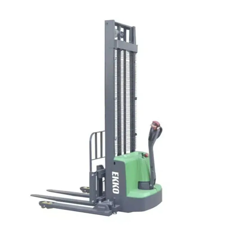 EKKO EB13ES-145Li Fully Powered Straddle Stacker