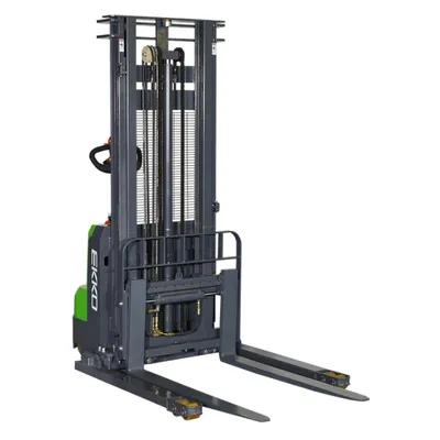 Lithium Straddle Stacker EB14CS-145LI, 3,000 lbs. Capacity