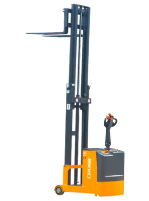 EKKO Lifts EK07S pallet stacker shown from an alternate angle