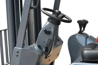 EKKO Lifts EK15A forklift shown from an alternate angle