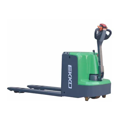 EKKO Lifts EP18LI pallet jack shown from an alternate angle