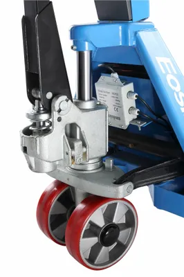 Eoslift E20M pallet jack shown from an alternate angle
