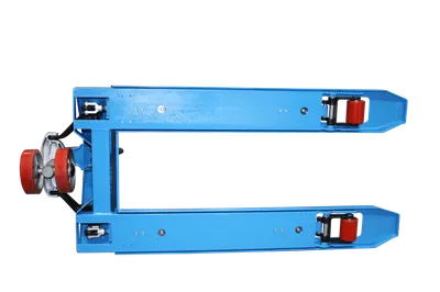 Eoslift E20V pallet jack shown from an alternate angle