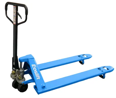 Eoslift M20LP pallet jack shown from an alternate angle