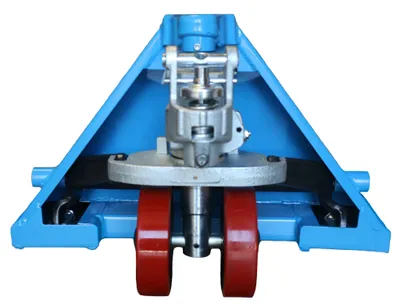 Eoslift M30 pallet jack shown from an alternate angle
