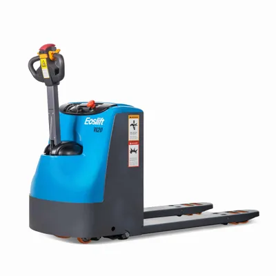 Eoslift W20 pallet jack shown from an alternate angle