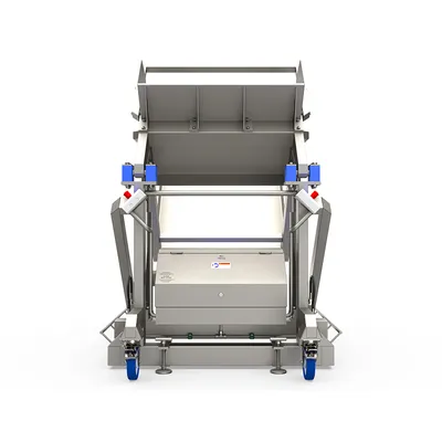Premier Handling Stainless Steel VAT Combo Tipper Back