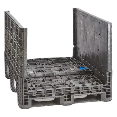 GP4048-34 Plastic BulkPak Container Sides Folded