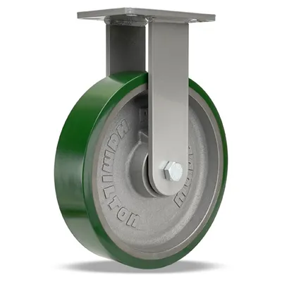Hamilton R-CH-12DB Champion Rigid Caster, 12" x 3" Polyurethane